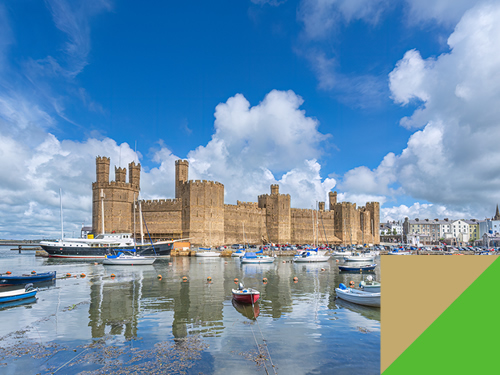 Castell Caernarfon's King's Gate