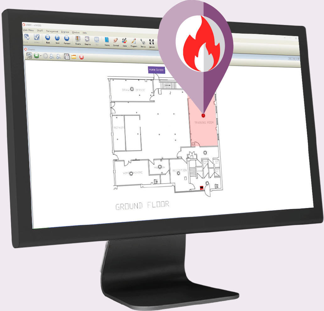 AMX Fire System Management